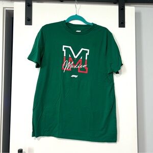 Formula One Green Mexico Grand Prix Size L F1 Racing Gran Premio
